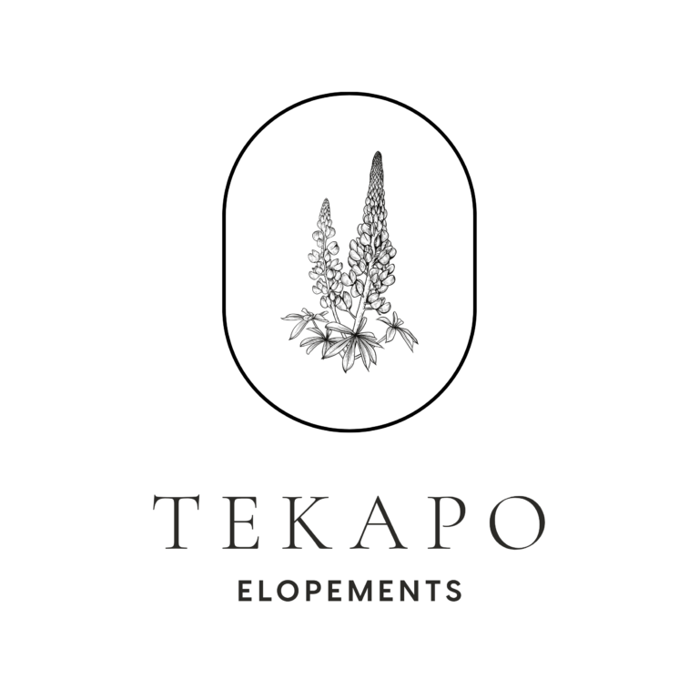 Tekapo Elopements Logo - New Zealand Elopement Photographer