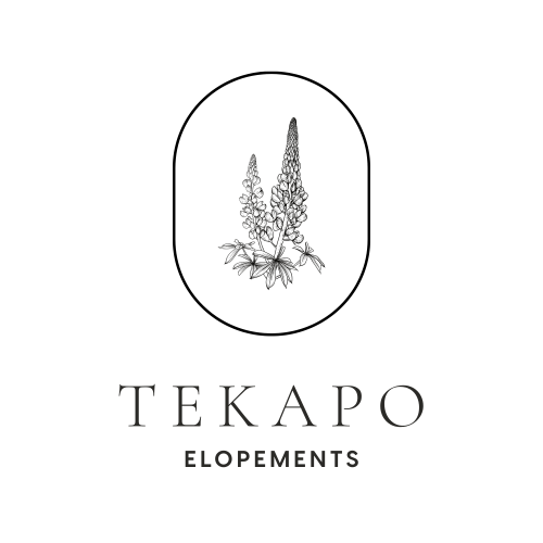 Tekapo Elopements Logo - New Zealand Elopement Photographer